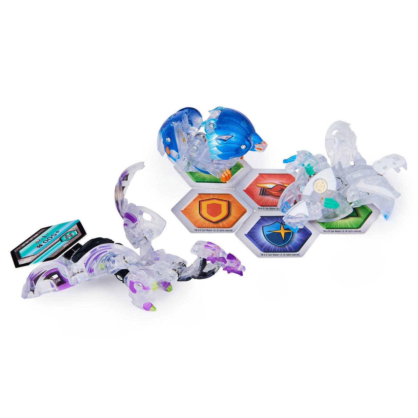 Bakugan s2 pachet de start hydorous, pegatrix si nillious ultra