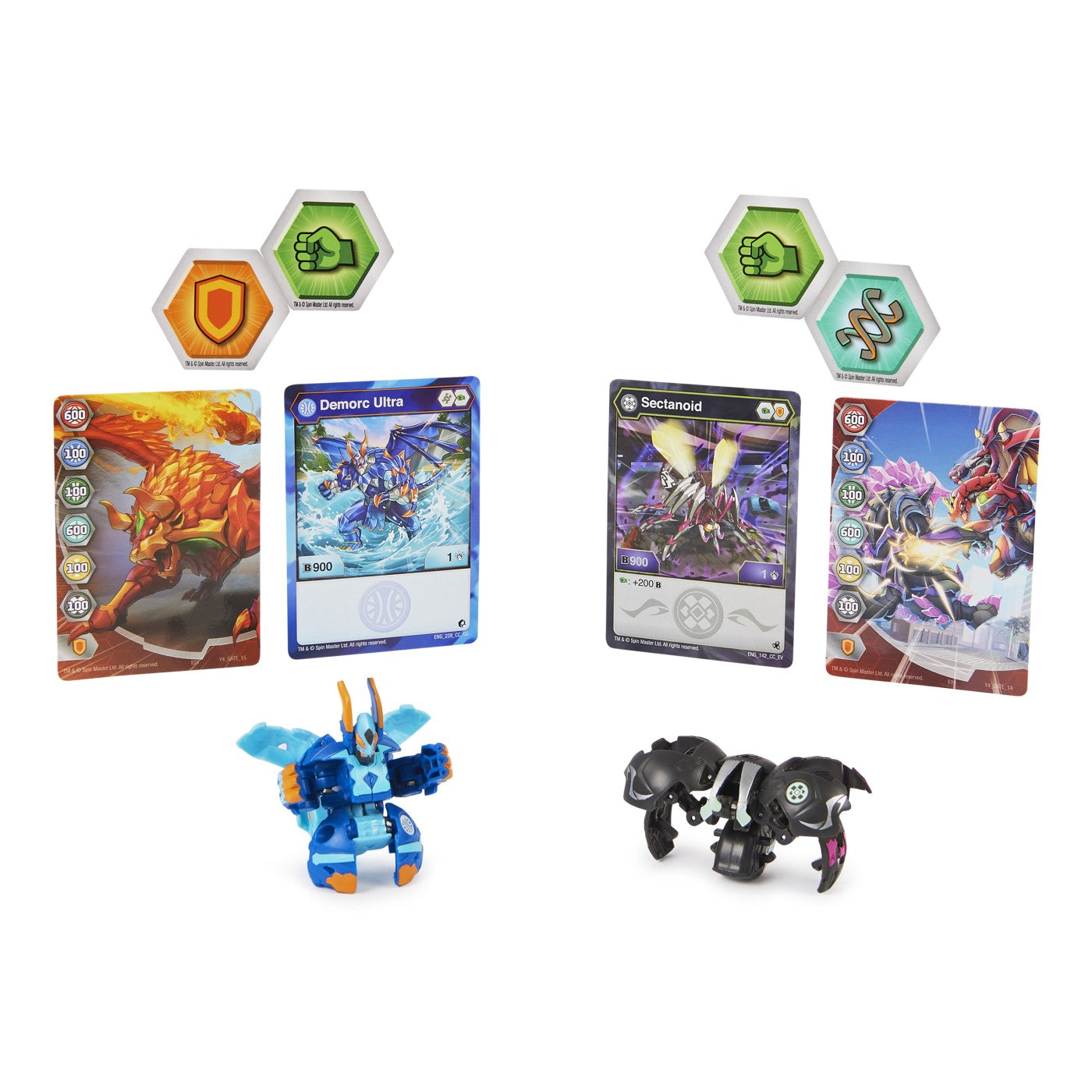 Bakugan s4 set cutie tabla