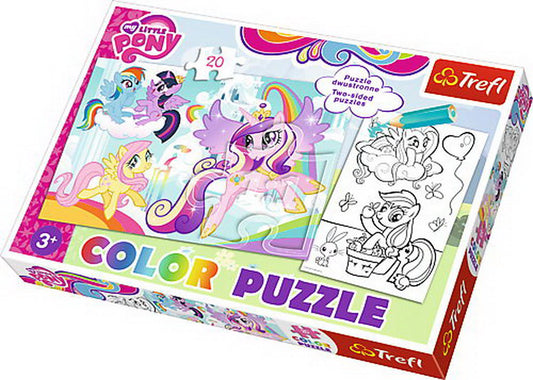 Puzzle trefl color 20 my little pony