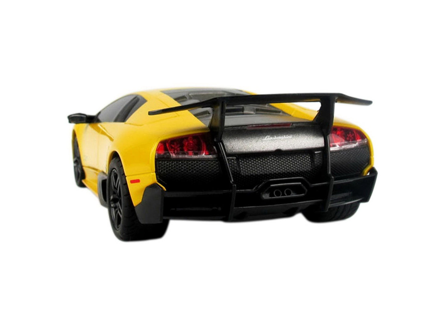 Masina cu telecomanda lamborghini murcielago lp670 galben cu scara 1 la 24