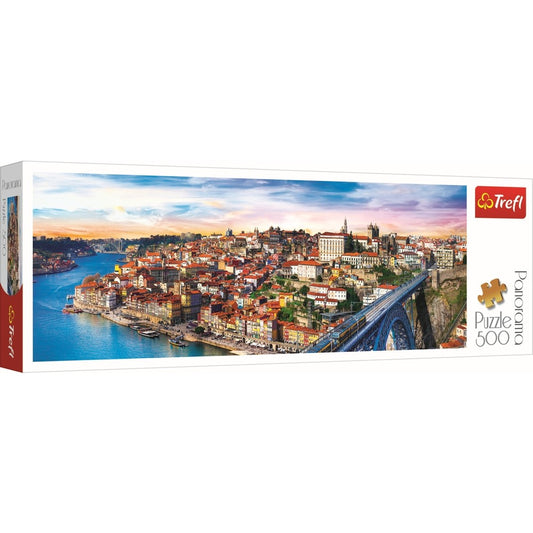 Puzzle trefl 500 porto panorama portugalia