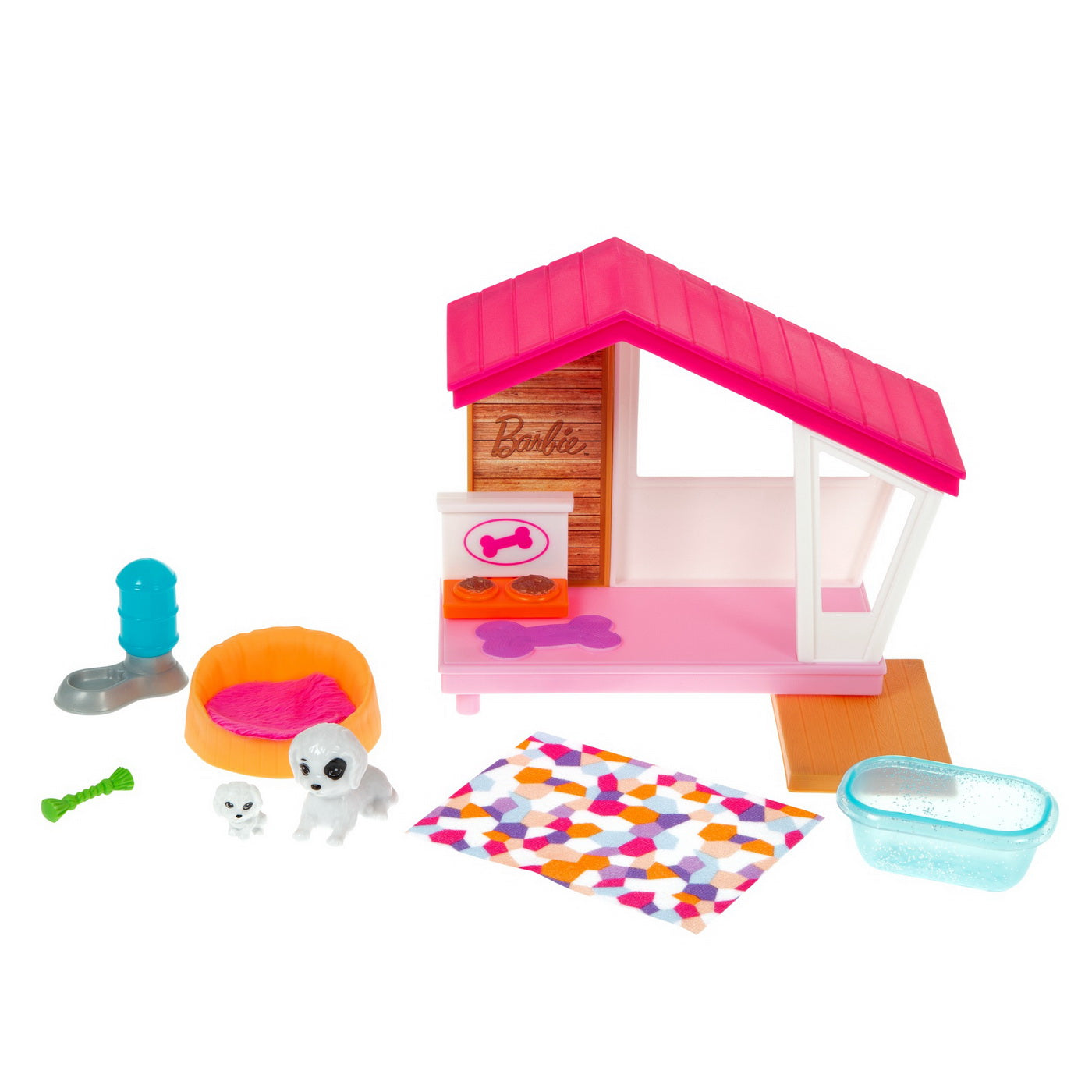 Barbie set mobilier exterior casa barbie casuta catelusilor