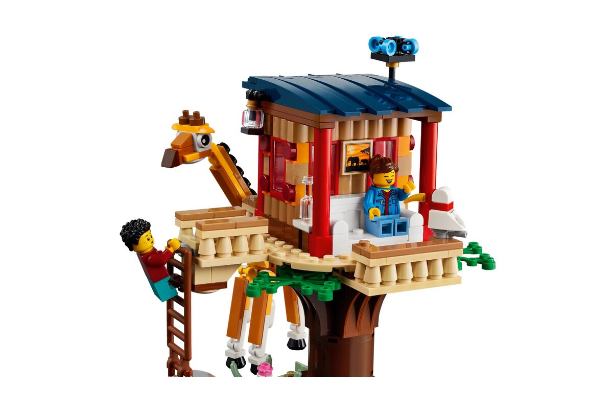 Lego creator casuta in copac cu animale salbatice in 31116