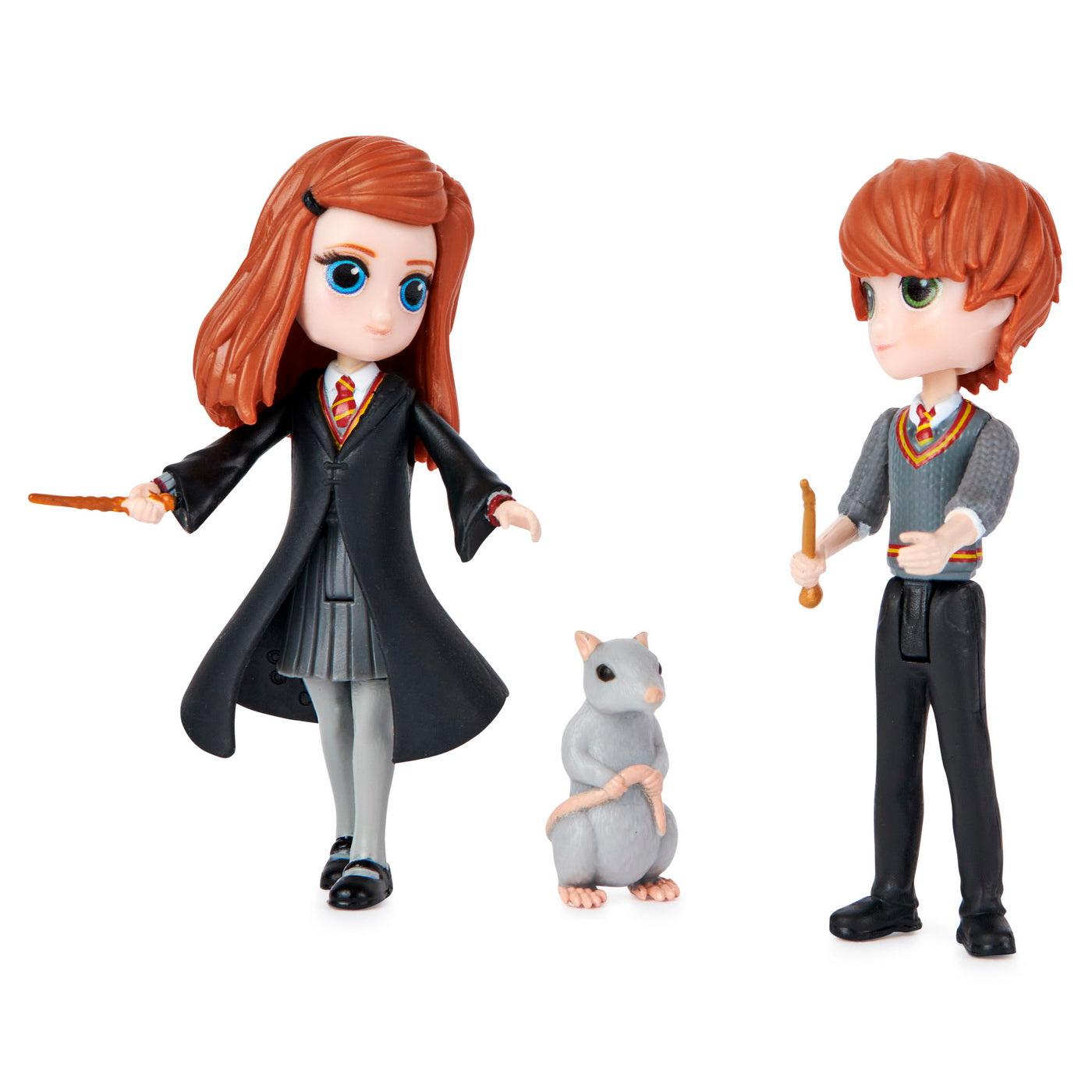 Harry potter wizarding world magical minis set 2 figurine ron si ginny weasley