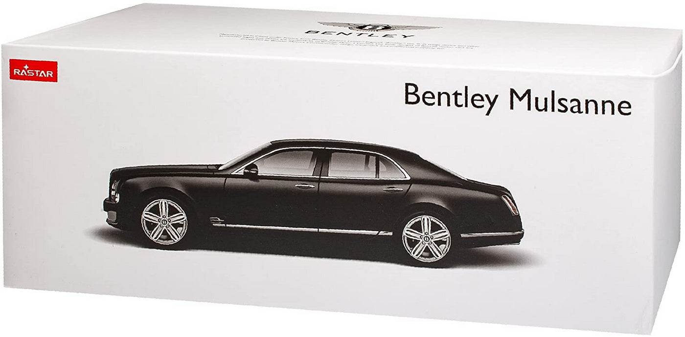 Masinuta metalica bentley mulsanne neagra scara 1 la 18