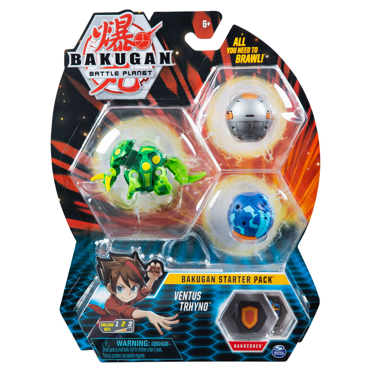 Bakugan pachet start ventus thryno