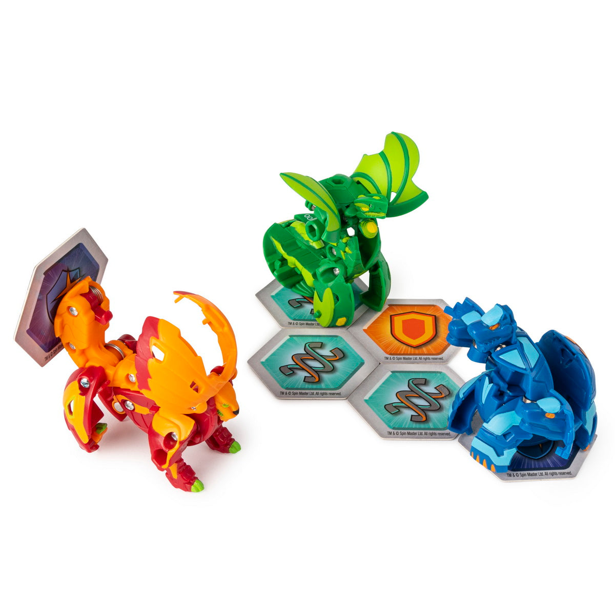 Bakugan s2 pachet de start dragonoid howlkor si hydorous ultra