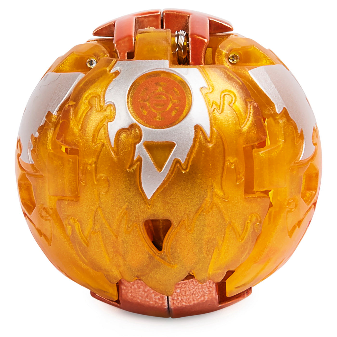 Bakugan s4 figurina metalica blitz fox portocaliu