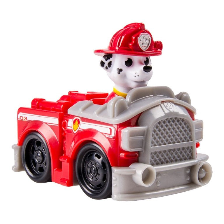 Masina de pompieri paw patrol si figurina marshall