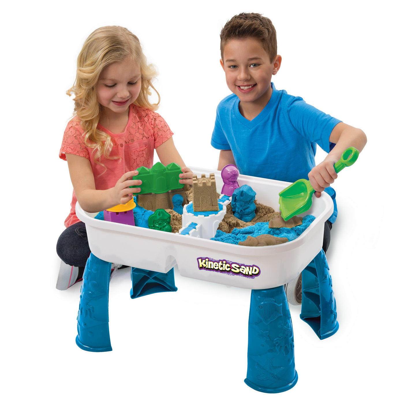 Kinetic sand set masa de activitati si nisip