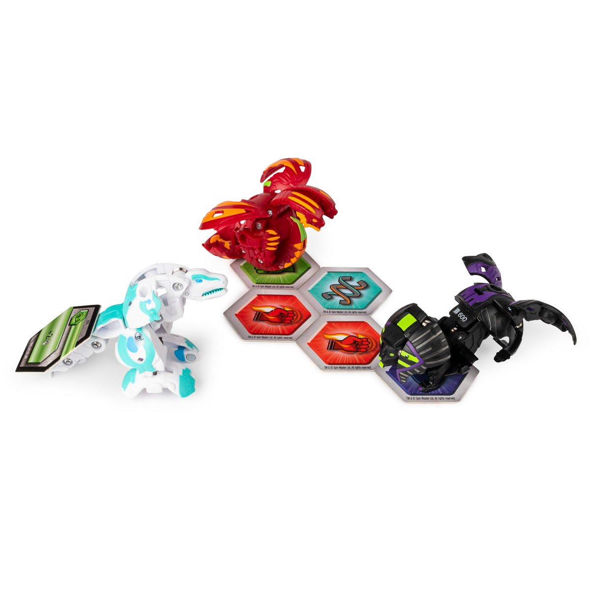 Bakugan s2 pachet de start nillious pharol si trox ultra