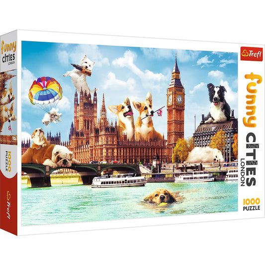 Puzzle trefl 1000 catelusi la londra