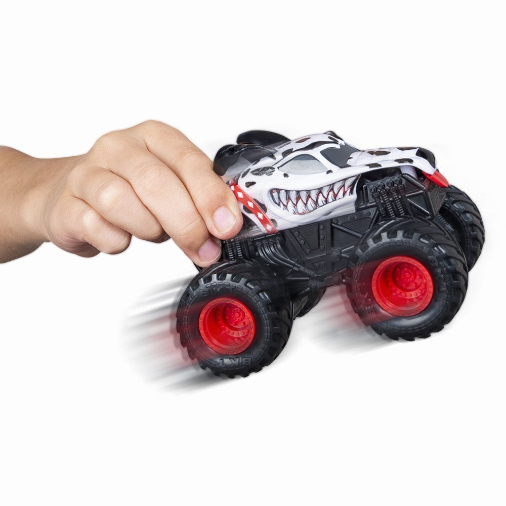 Monster jam macheta dalmatianul seria roar scara 1 la 43