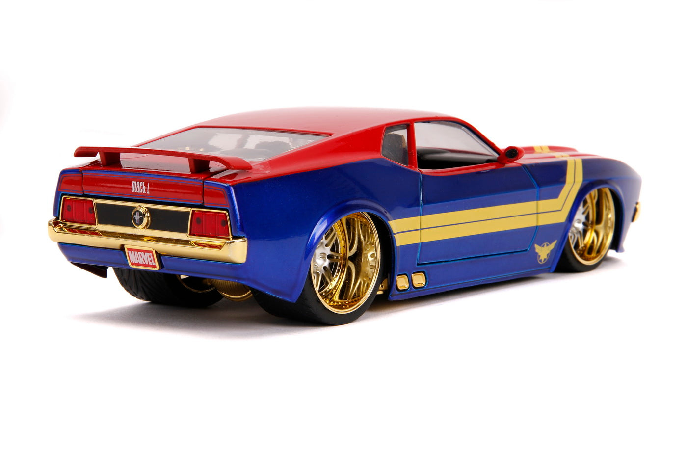 Masinuta metalica captain marvel 1973 ford mustang mach 1 scara 1 la 24