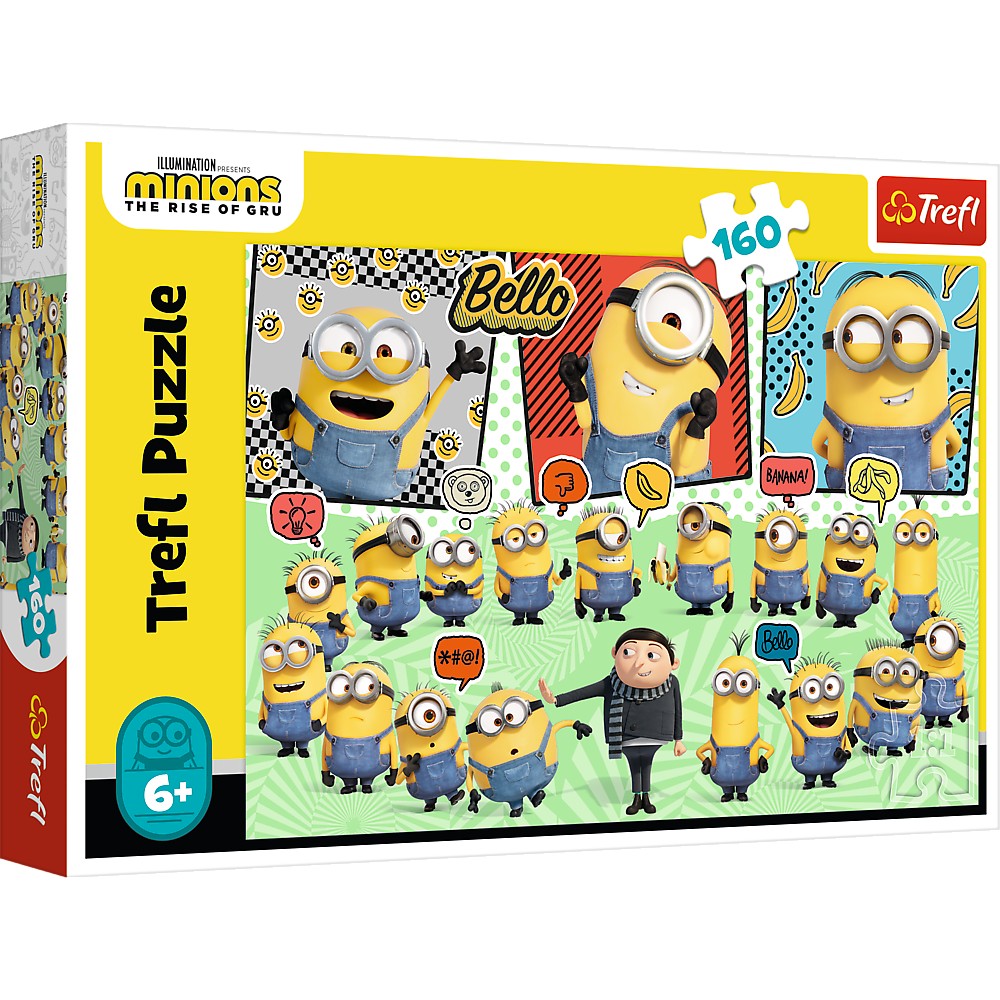 Puzzle trefl 160 minionii aventura minionilor