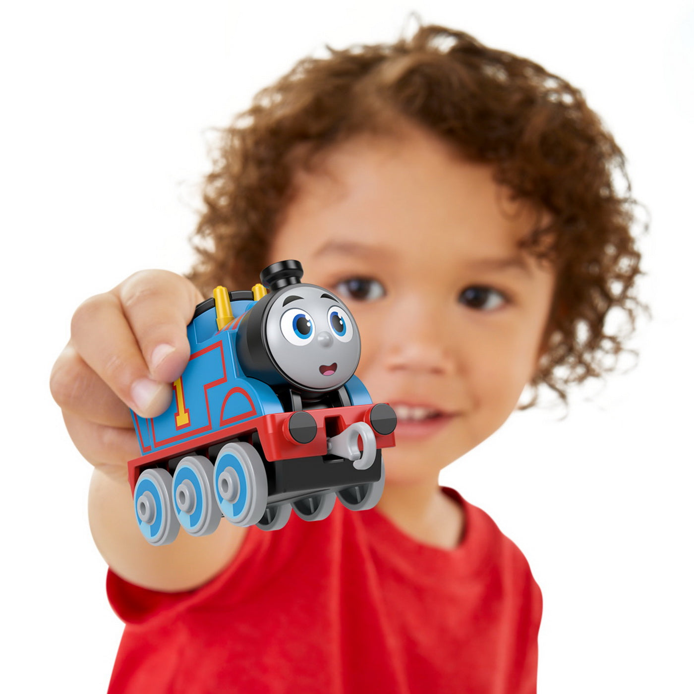 Thomas set de joaca cu locomotiva push along thomas si accesorii