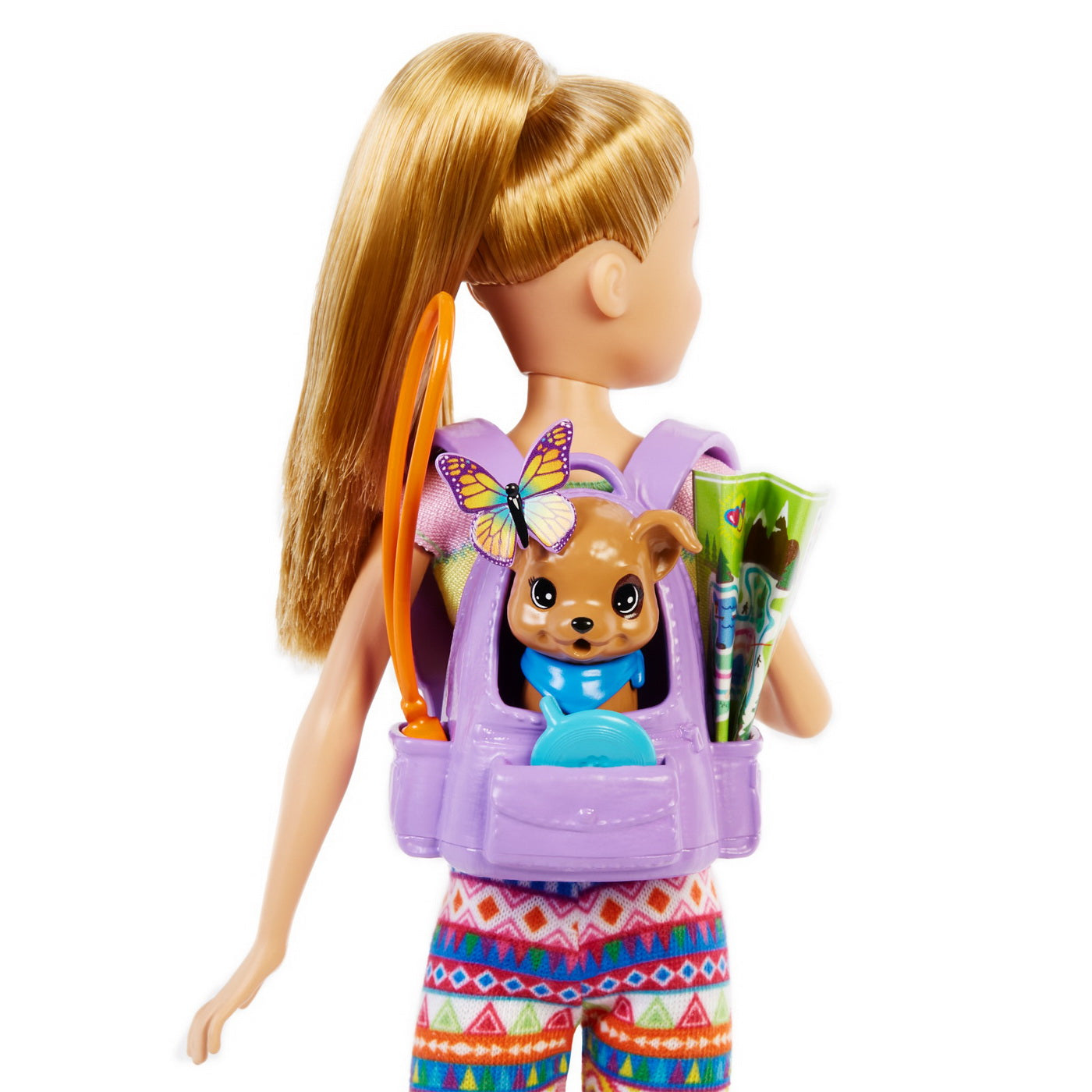Barbie papusa stacie si set camping