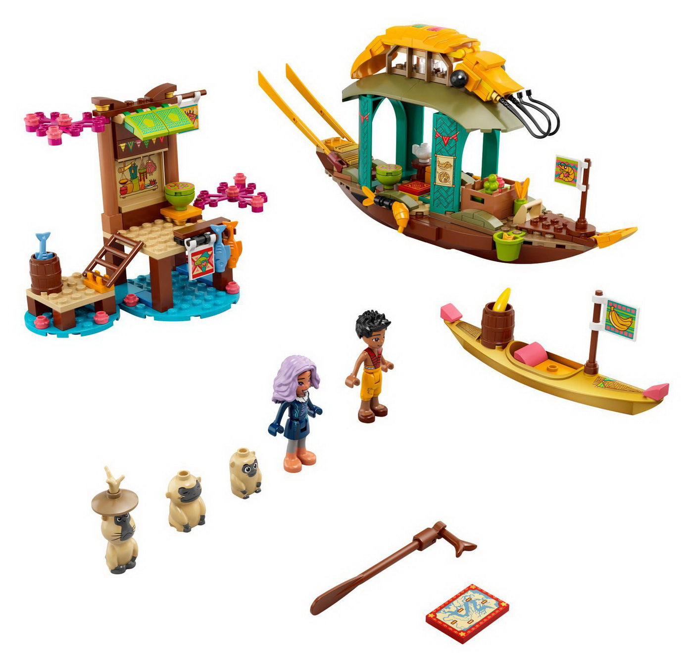 Lego disney  barca lui boun 43185