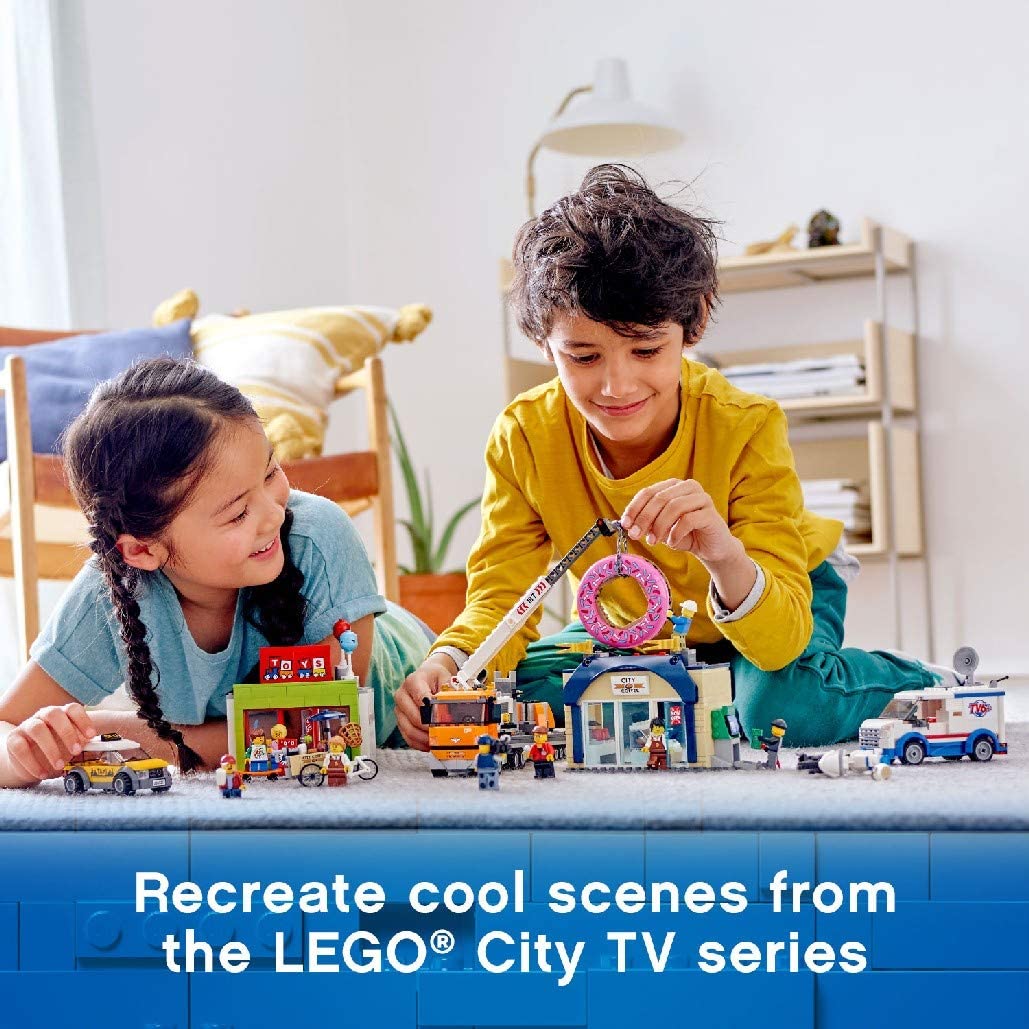 Lego city deschiderea magazinului de gogosi