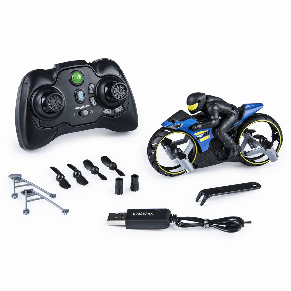 Airhogs motocicleta zburatoare cu radiocomanda