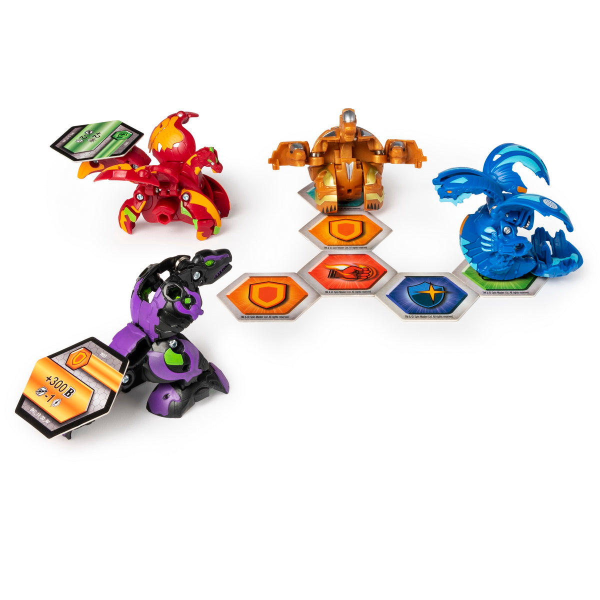 Bakugan s2 set de lupta ultra  pegatrix si trox cu baku-gear