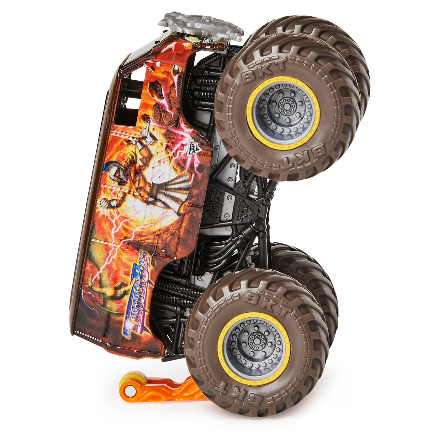 Monster jam masinuta metalica thunder bus scara 1 la 64