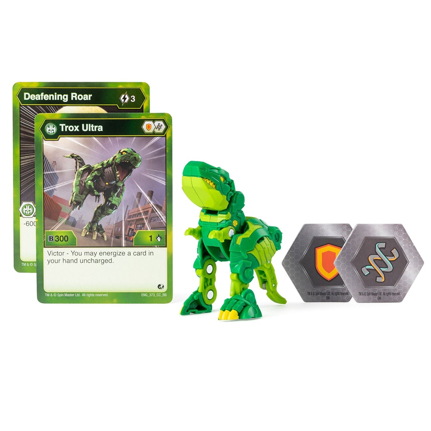 Bakugan bila ultra trox t rex green