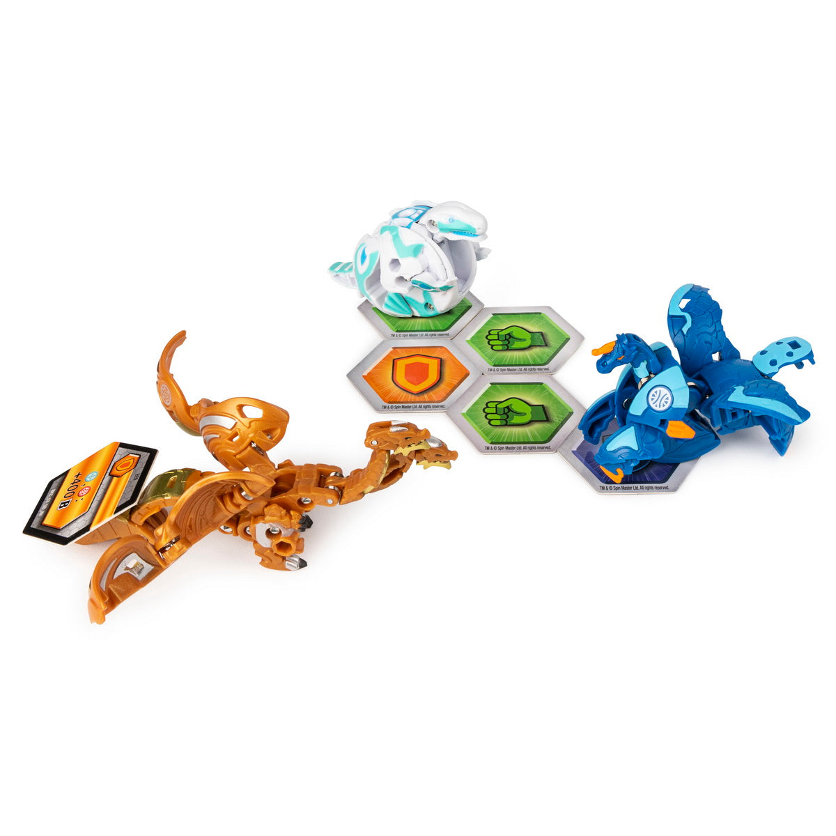 Bakugan s2 pachet de start pegatrix trox si nillious ultra