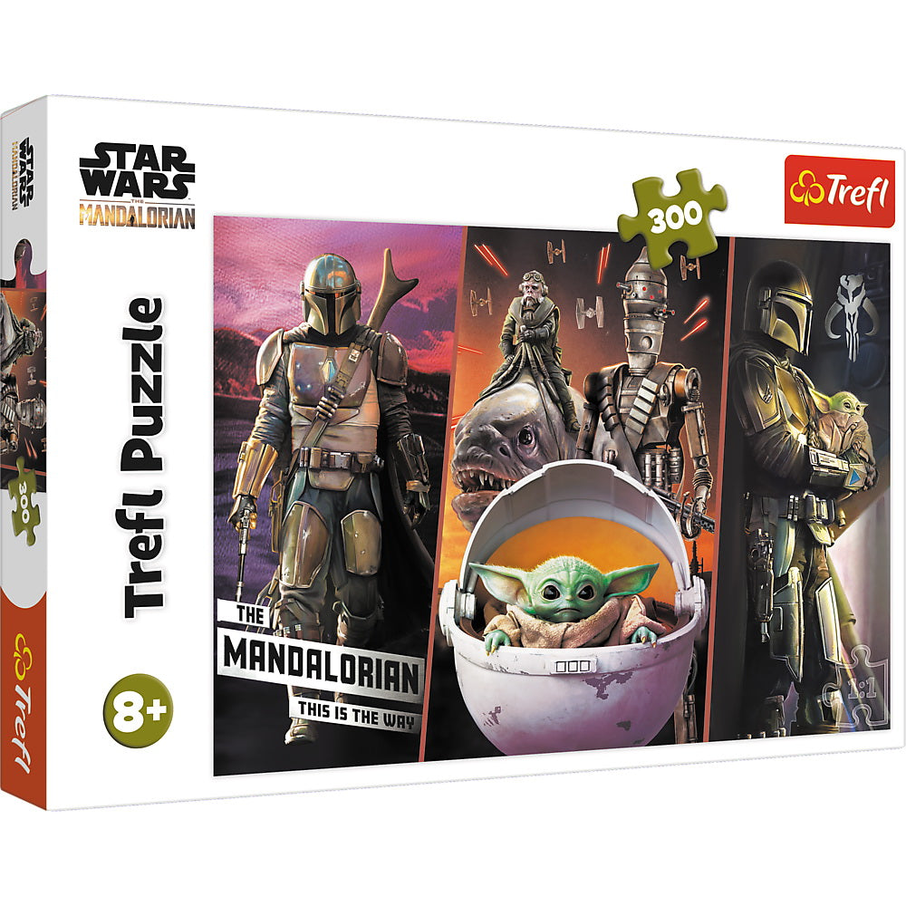 Puzzle trefl 300 star wars mandalorianul