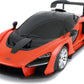 Masina cu telecomanda mclaren senna portocaliu cu scara 1 la 18