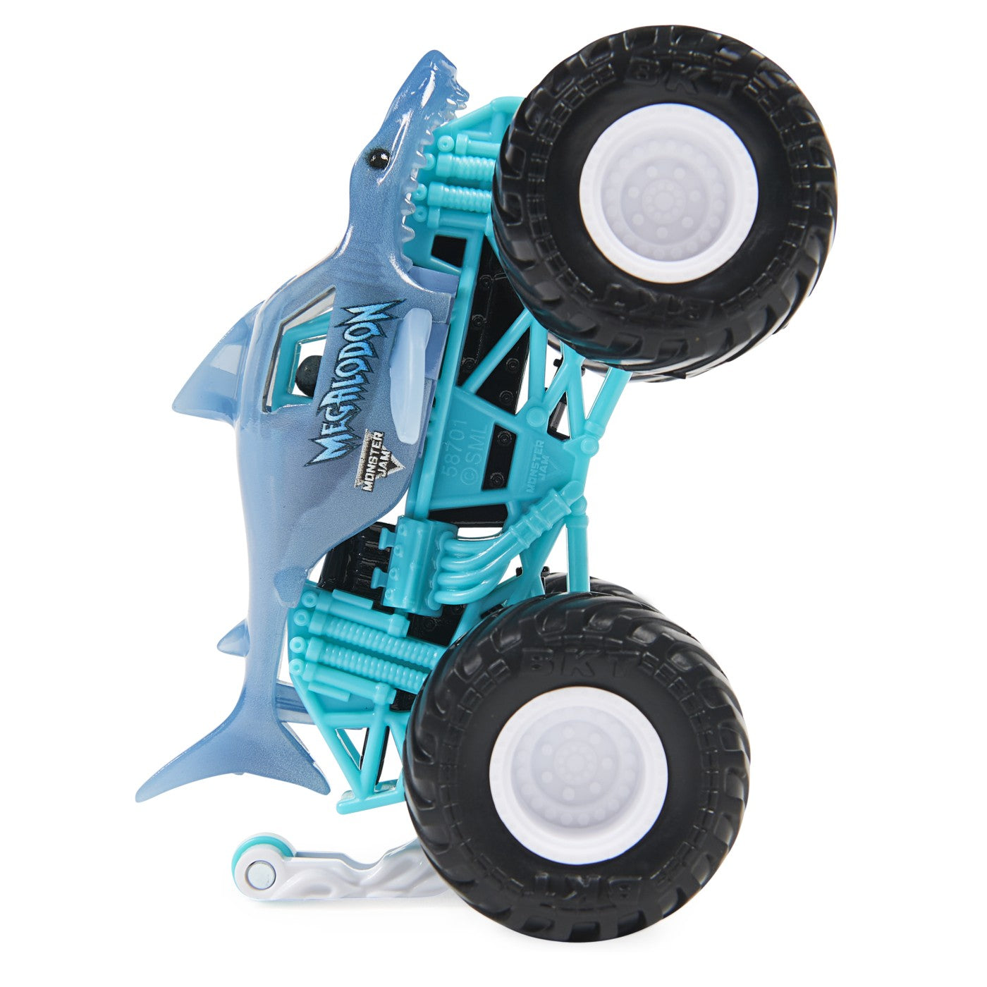 Monster jam masinuta metalica megaldon scara 1 la 64