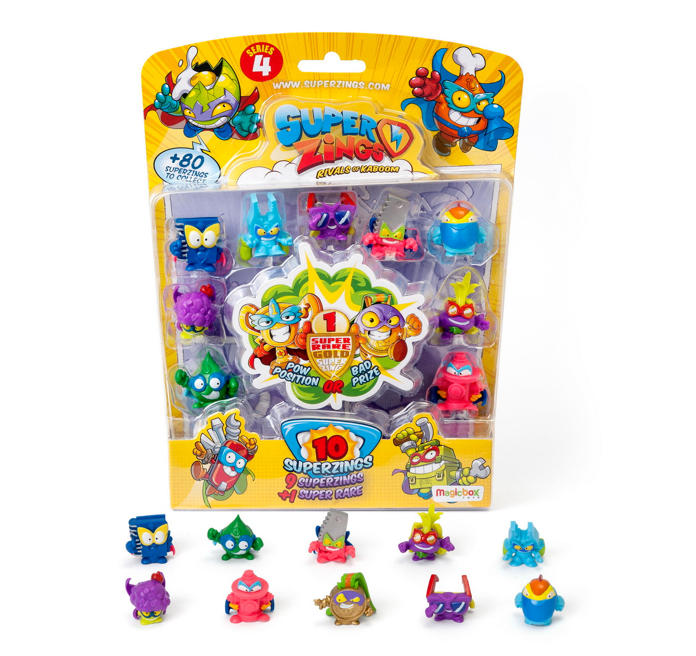 Superzings 4 set de 10 figurine