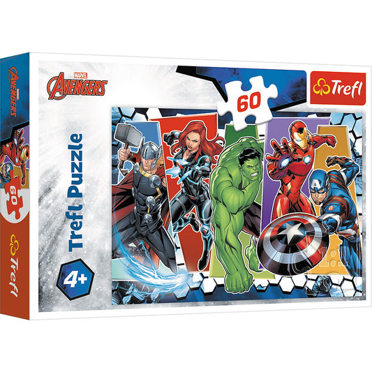 Puzzle trefl avengers 60 invincibilii