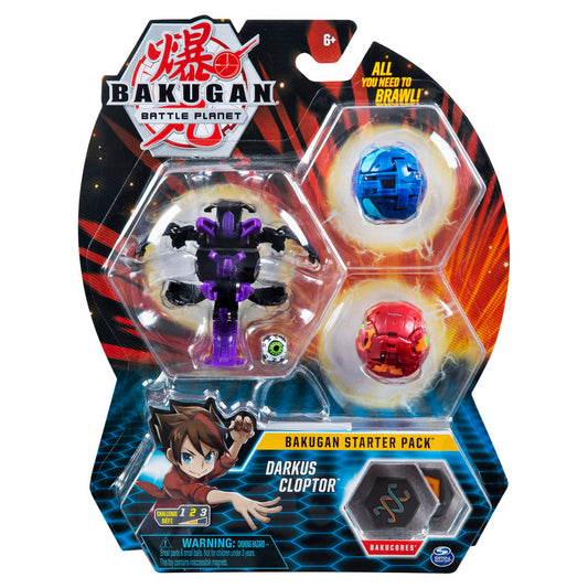 Bakugan pachet start darkus cloptor