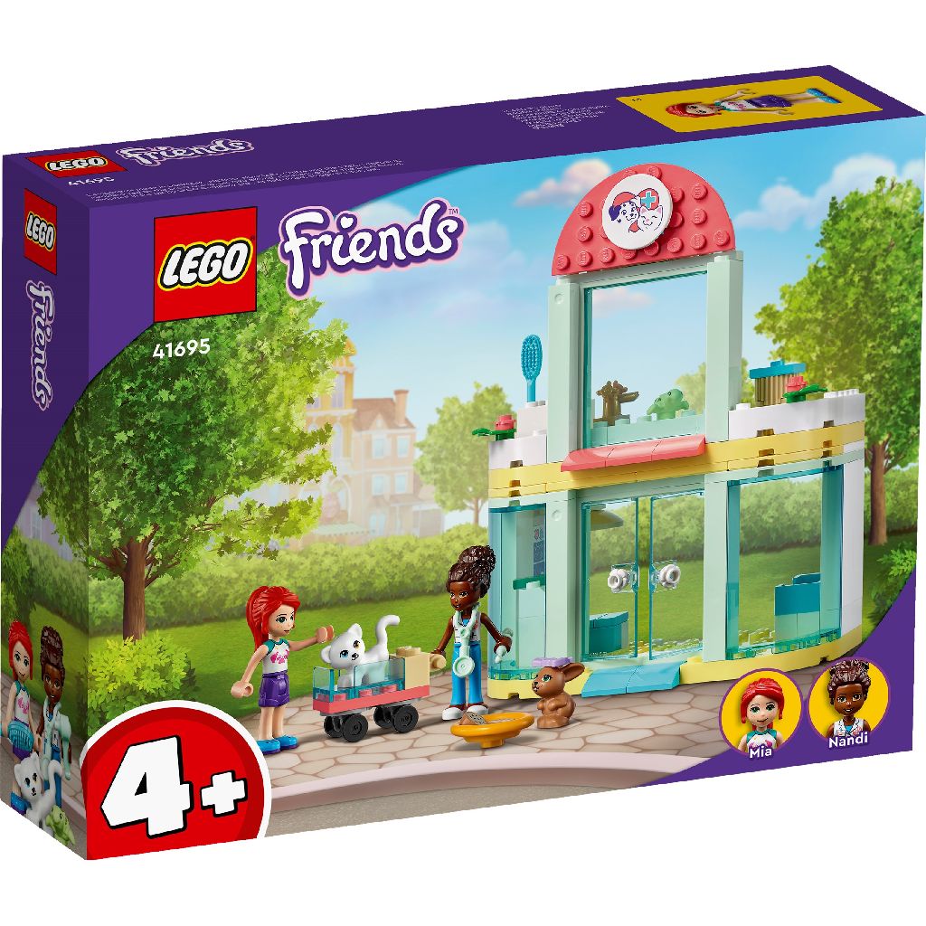 Lego friends clinica animalelor 41695