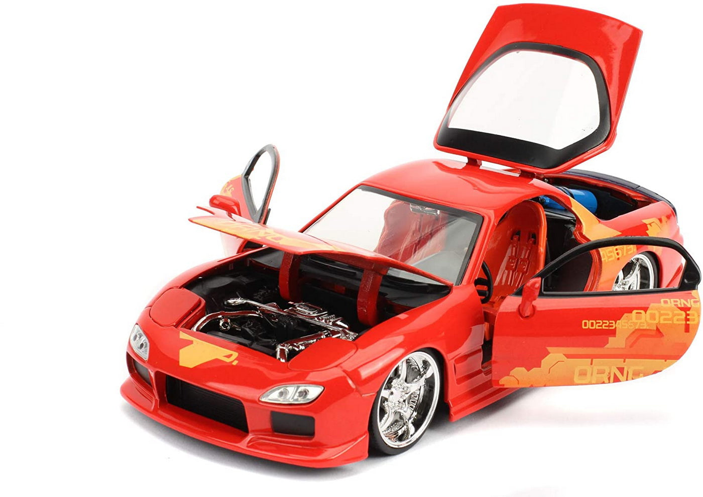 Fast and furious mazda jl5 rx-7 scara 1:24