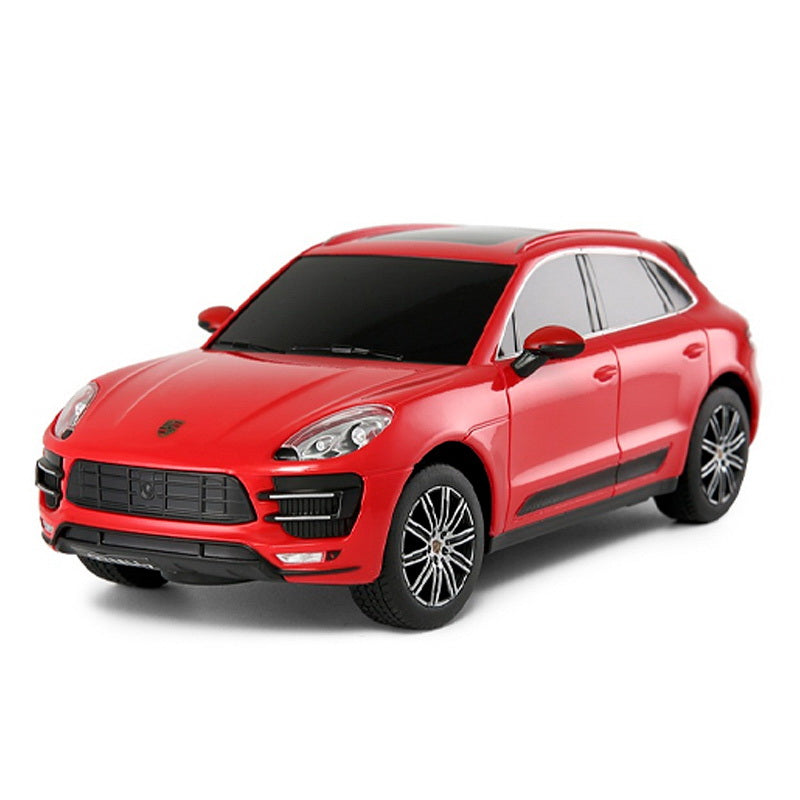 Masina cu telecomanda porsche macan turbo rosie scara 1 la 14