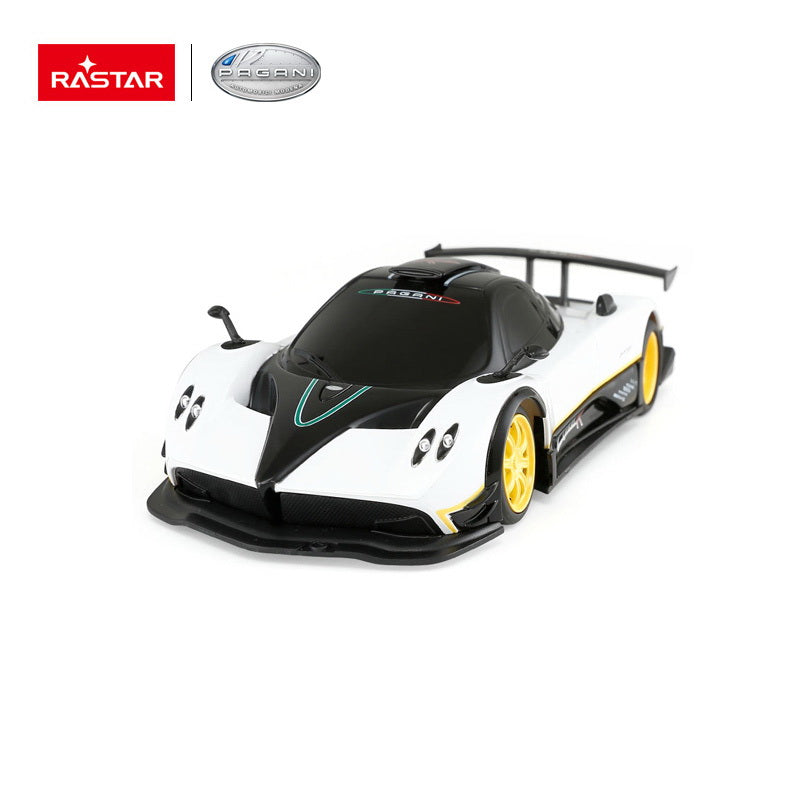 Masina cu telecomanda pagani zonda r alb cu scara 1 la 24