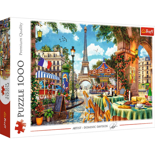 Puzzle trefl 1000 dimineata pariziana