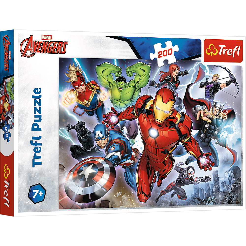 Puzzle trefl 200 avengers rabunatorii