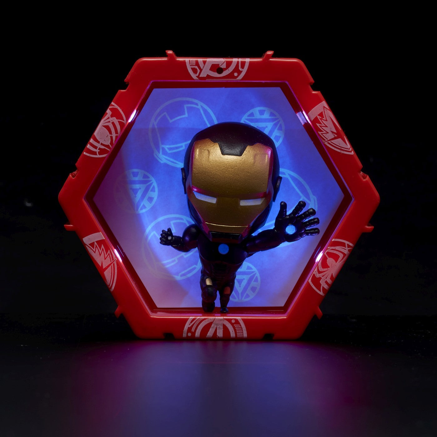 Wow! pods - marvel iron man cu armura negru si auriu