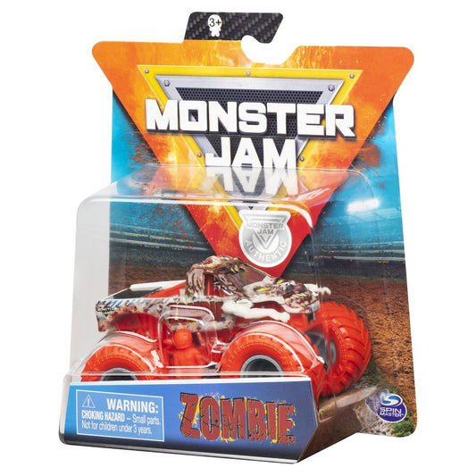 Monster jam metalice scara 1 la 64 zombie