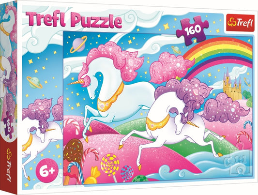 Puzzle trefl 160 unicorni