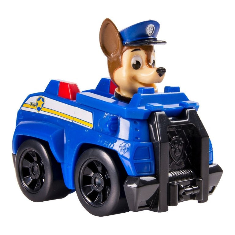 Masina de politie paw patrol si figurina chase