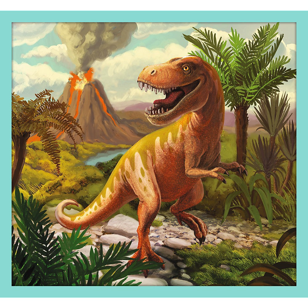 Puzzle trefl 10in1 lumea dinozaurilor