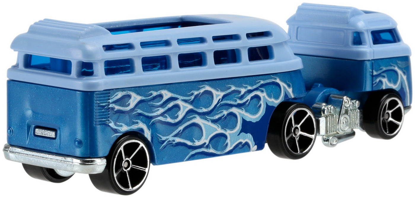 Hot wheels camion volkswagen hauler albastru