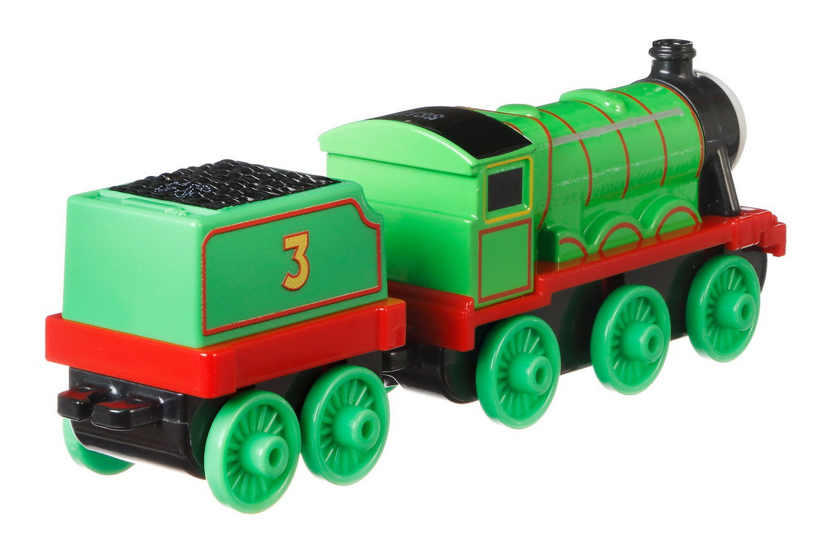 Thomas locomotiva cu vagon push along henry