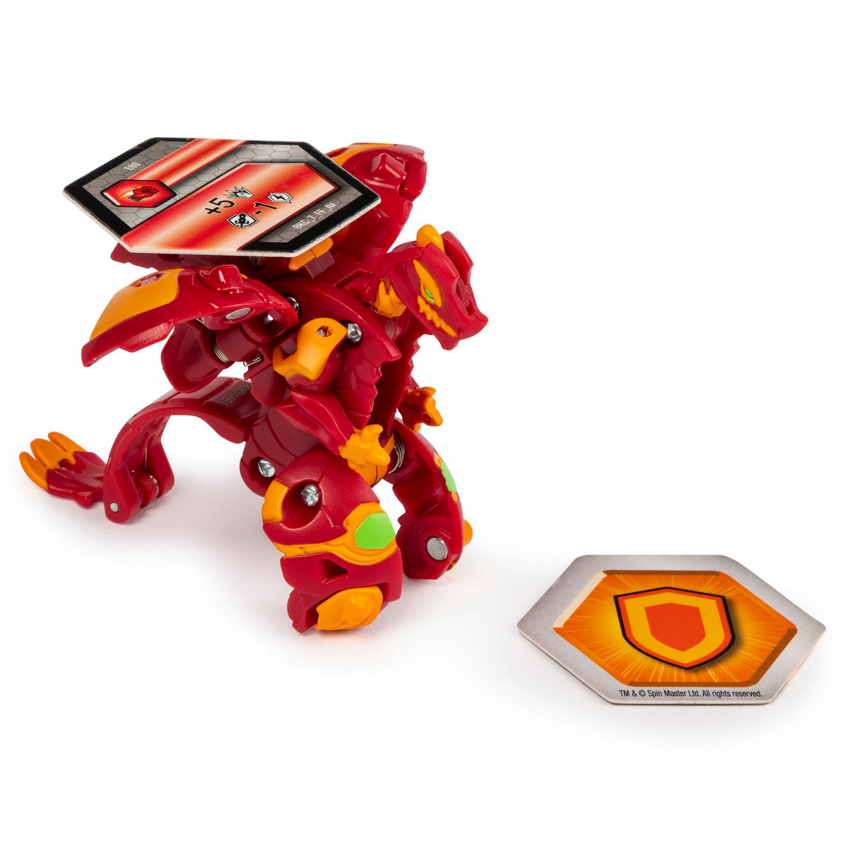 Bakugan s2 bila ultra dragonoid cu echipament baku-gear magma blaster