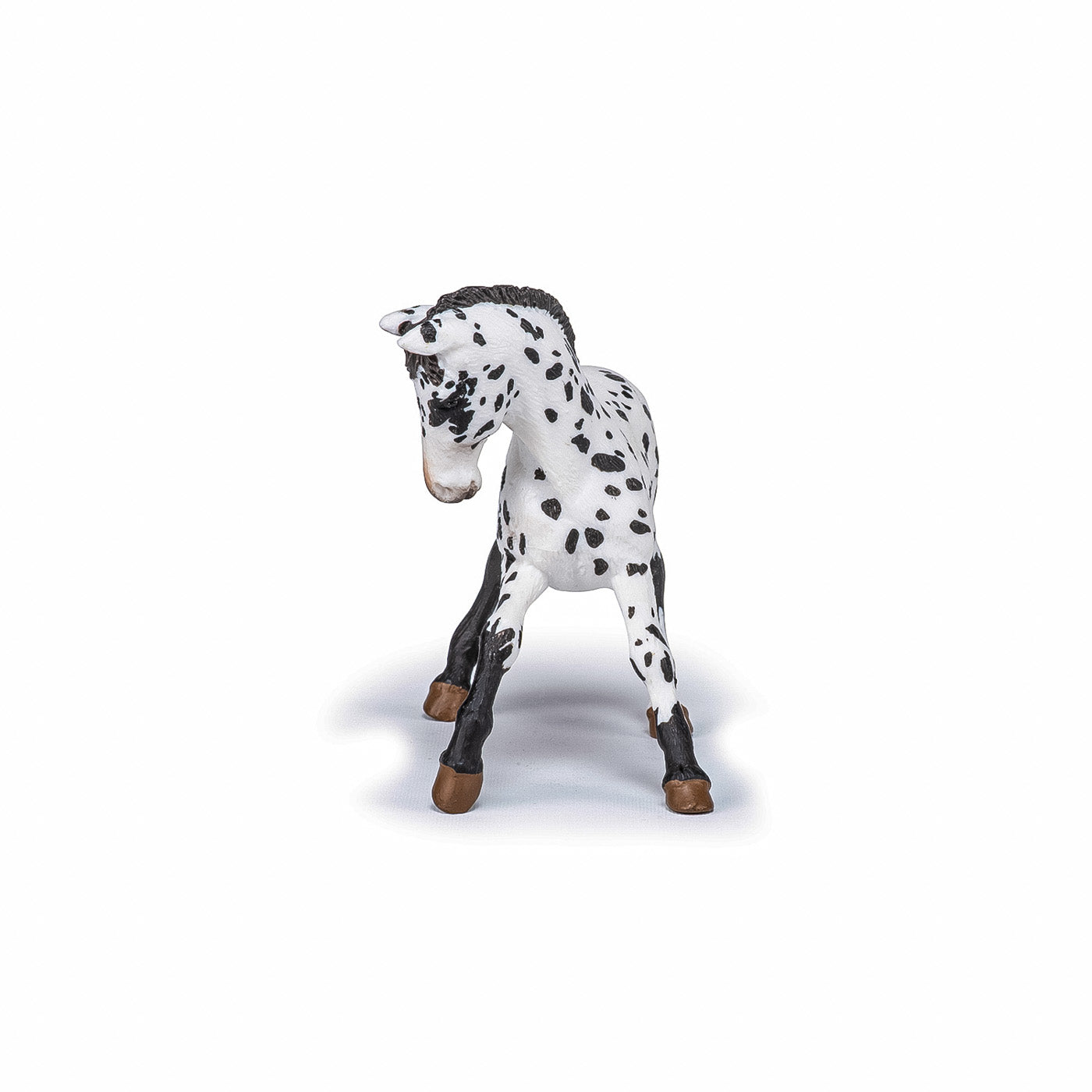 Papo figurina manz appaloosa negru