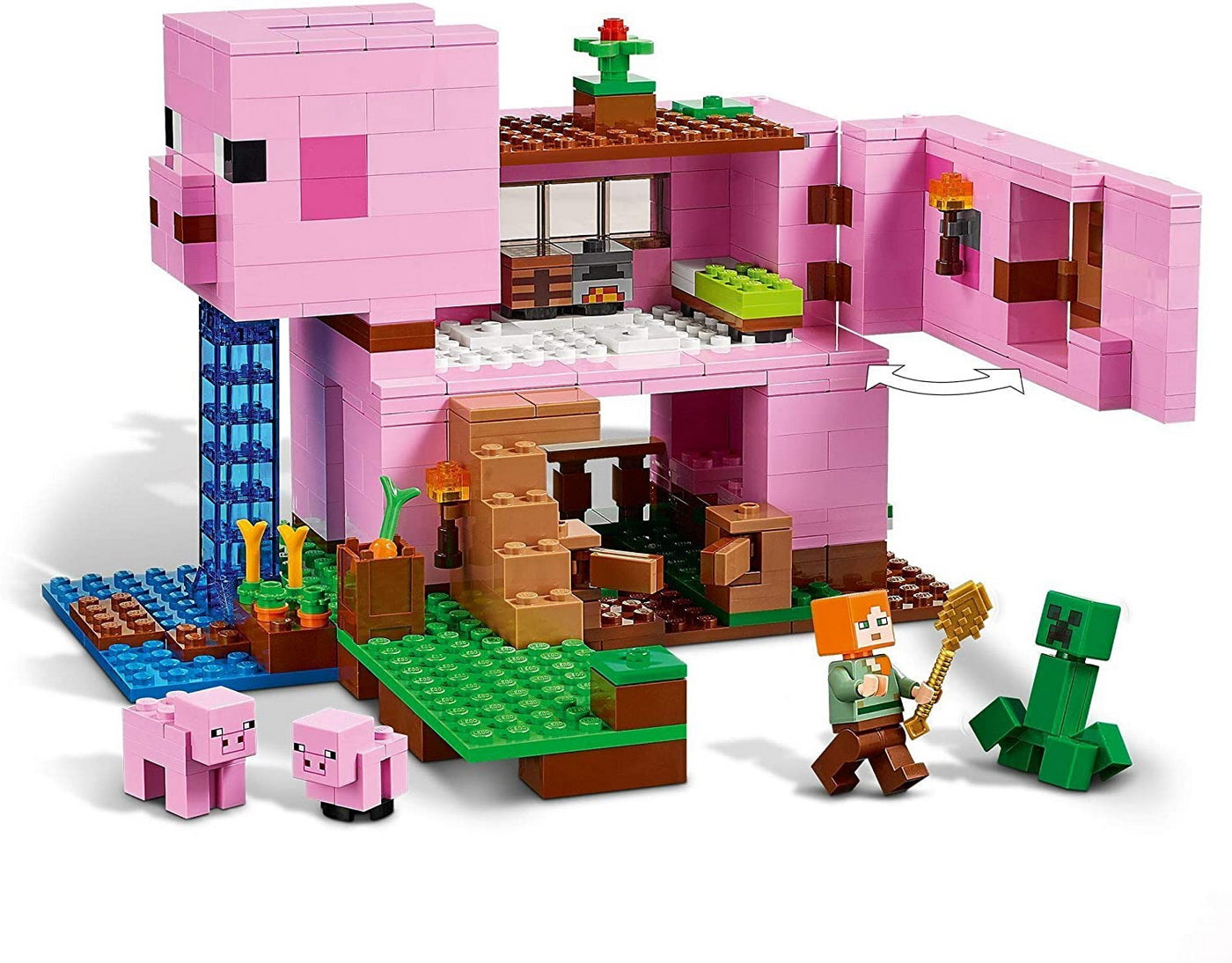 Lego minecraft casa purcelusilor 21170